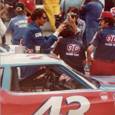 Richard and Kyle Petty