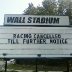 Wall Stadium Sign