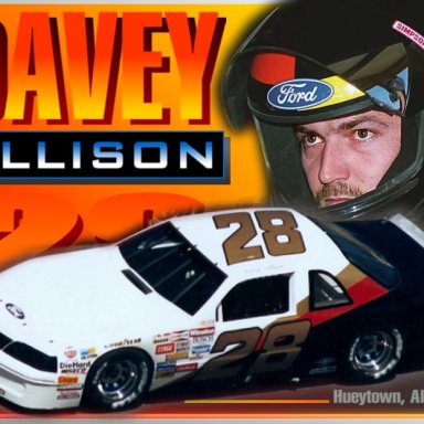 Davey Allison photo comp by David Bentley