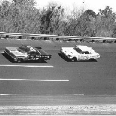 Fireball Roberts battles with Tim Flock