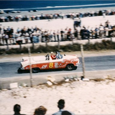 Roy Atkinson 1956 Daytona Convertible Race