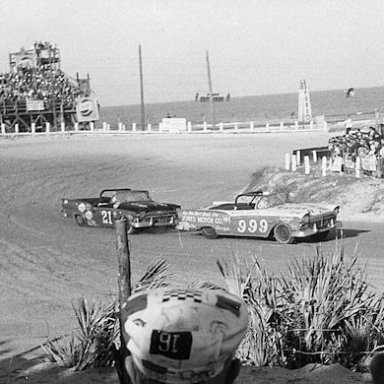 Daytona Beach 1958 Convertible Race