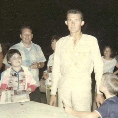 Richard Petty after winning Nashville