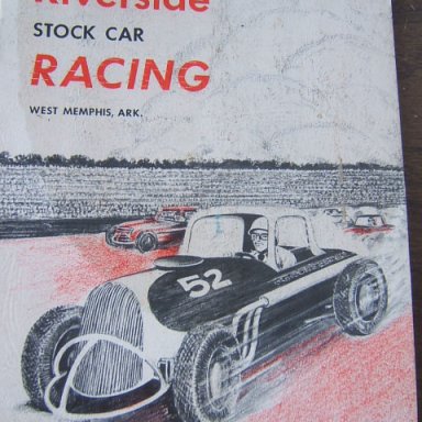 Riverside Speedway program