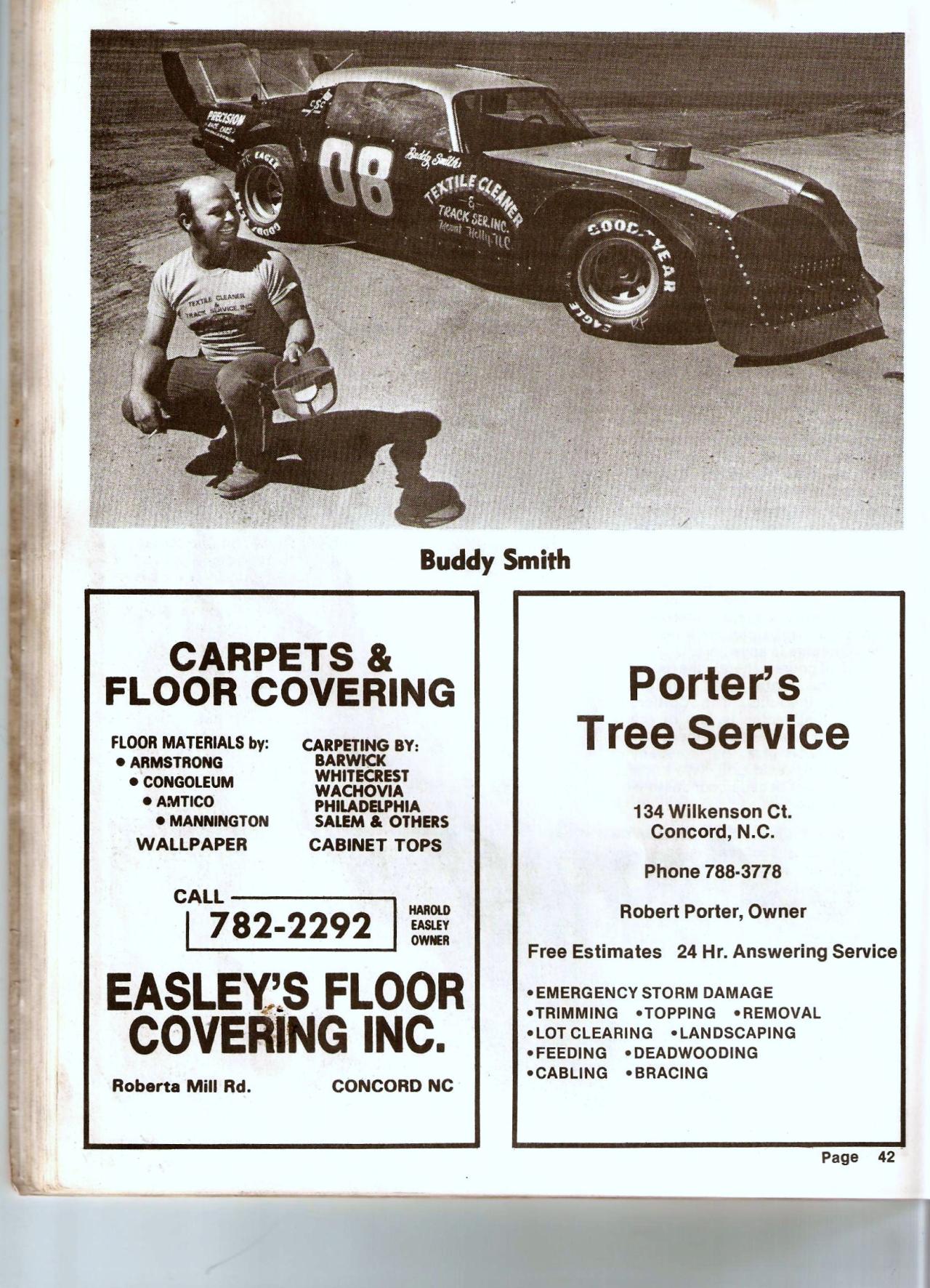 buddy smith dirt track racer
