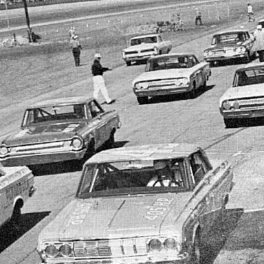 1964 Daytona grid