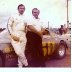 BILLY SCOTT AND CAR # 50 SPONSOR BLAINE GRANT  1970S'