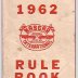1962 Rule Book