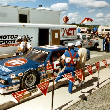 Jean Paul Cabana ACT race at Halifax(NS) 1988 or 1989