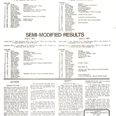MOTORSPORTS NEWSLETTER PAGE 2 OF 4  1970S'