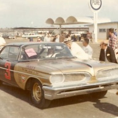 Fireball Roberts 1959 pontiac at Daytona