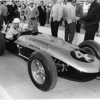 Smokey Yunick's Indy 500 car 1961