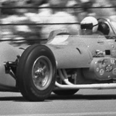 Jim Hurtubise at speed Indy 1963