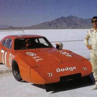 Bobby Isaac at Bonneville Salt Flats