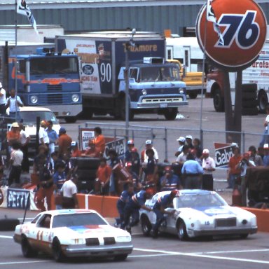 #11 Cale Yarborough #15 Bobby Allison 1978 Gabriel 400