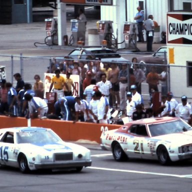 #15 Bobby Allison #21 David Pearson 1978 Gabriel 400