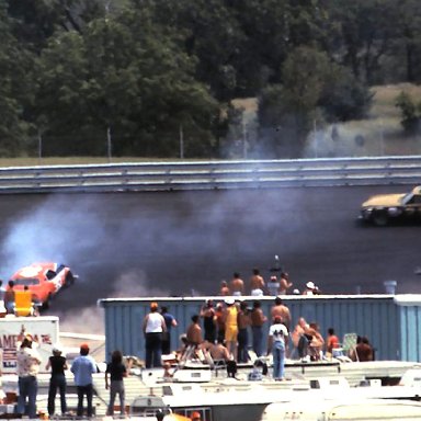 #39 Blackie Wangerin #22 Ricky Rudd 1978 Gabriel 400