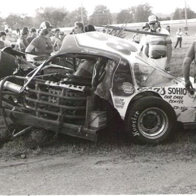 Doug Drook crash @ Queen City