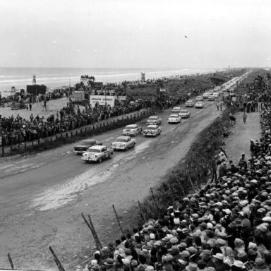 Daytona start 1956