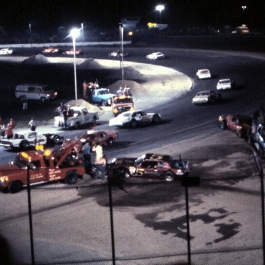 Oxford 250-1982-Hanley & Rowe-Lap 46 Wreck