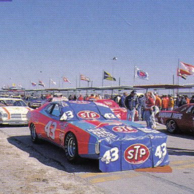 1977 Daytona 125 grid