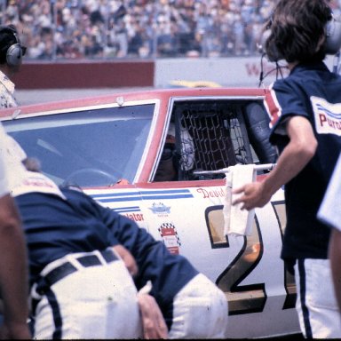 Pit Action at Charlotte Motor Speedway