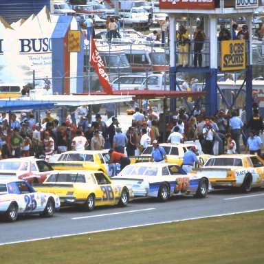 ARCA #23 Davy Allison #34 Bob Brevak #35 Bill Venturini #38 Bosco Lowe #25 Jerry Churchill  1984 Daytona