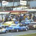 ARCA #15 Jeff Hooker #42 Rodger Neshem #71 Bobby Jacks 1984 Daytona