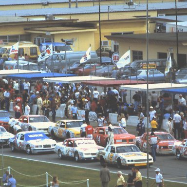 #28 Cale Yarborough #16 David Pearson #9 Bill Elliott 1984 1st UNO Qualifier @ Daytona