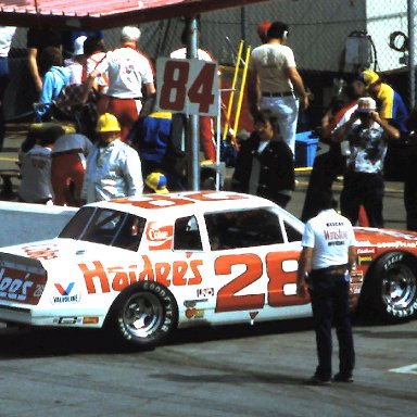 #28 Cale Yarborough 1984 1st UNO Qualifier @ Daytona