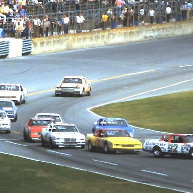 #92 Jack Ingram  #01 Doug Heveron 1984 1st UNO Qualifier @ Daytona