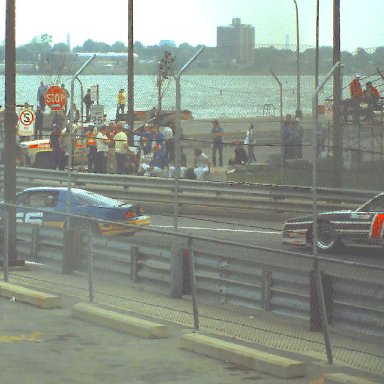 IMSA #56 Craig Carter #12 Tommy Riggens 1983 Kelly American Challange @ Detroit Grand Prix