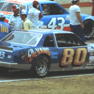 #80 Bob Seneker  1983 Gabriel 400 @ Michigan