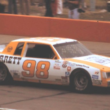 #98 Joe Ruttman  1983 Gabriel 400 @ Michigan