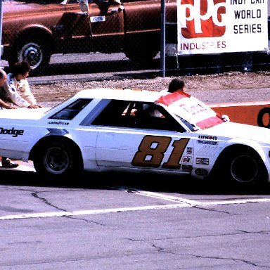 ARCA #81 John Anderson 1980 Gould Grand Prix @ Michigan