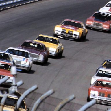 ARCA #1 Marvin Smith #17 John Rezek #81 John Anderson #7 Bill Green  1980 Gould Grand Prix @ Michigan