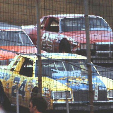 #24 Cecil Gordon #48 James Hylton #25 Ronnie Thomas 1981 @ Daytona 500