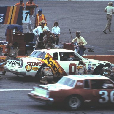 #02 Mark Martin #36 H.B. Bailey 1982 Gabriel 400 @ Michigan