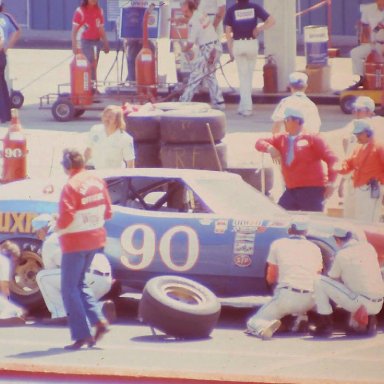 #90 Richard Brooks  1975 Rebel 500 @ Darlington