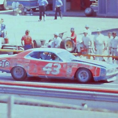 #43  Richard  Petty 1975 Rebel 500 @ Darlington