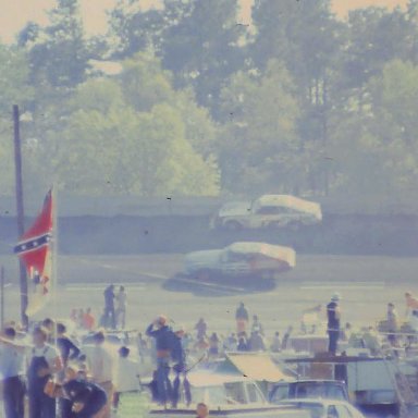 #72 Benny Parsons #65 Carl Adams 1975 Rebel 500 @ Darlington