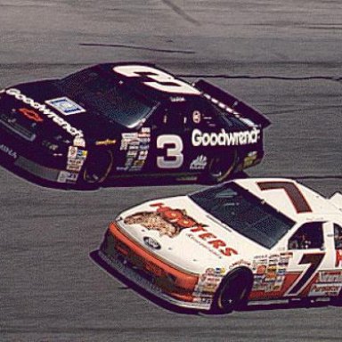 DALE EARNHARDT AND ALAN KULWICKI