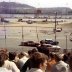 #40 Tom Colella, #84 Bud Middaugh & #7 Don Gregory in Helmet Dash