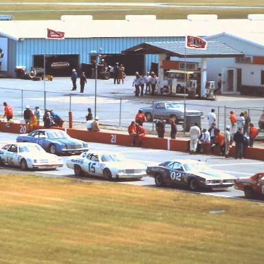 #14 Coo Coo Marlin #02 Budd Hagelin #15 Buddy Baker #72 Benny Parsons #19 Henley Gray 1976 Cam 2 Motor Oil 400  @ Michigan