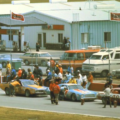 #48 James Hylton #54 Lennie Pond #79 Frank Warren 1976 Cam 2 Motor Oil 400 @ Michigan