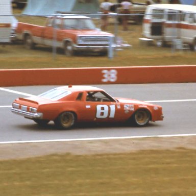 #81 Terry Ryan  1976 Cam 2 Motor Oil 400 @ Michigan