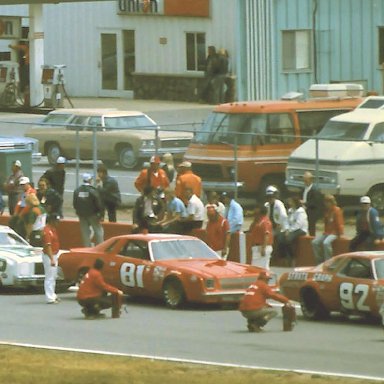 #92 Skip Manning #81 Terry Ryan #88 Darrell Waltrip 1976 Cam 2 Motor Oil 400 @ Michigan