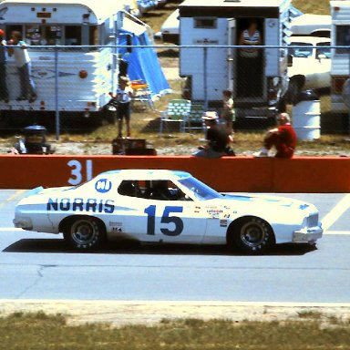 #15 Buddy Baker 1976 Cam 2 Motor Oil 400 @ Michigan