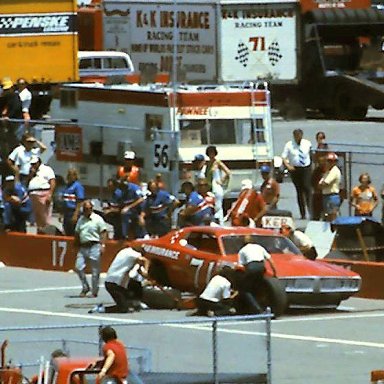 #71 Dave Marcis  1976 Cam 2 Motor Oil 400 @ Michigan