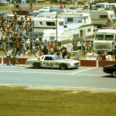 #8 Ed Negre #88 Darrell Waltrip 1976 Cam 2 Motor Oil 400 @ Michigan